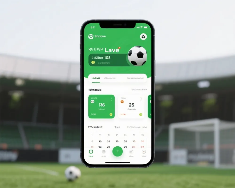 世界盃手機版即時比分與賽程示意圖